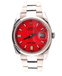 Rolex DateJust 36mm 116234 Custom Red Dial Oyster Band  