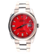 Rolex DateJust 36mm 116234 Custom Red Dial Oyster Band