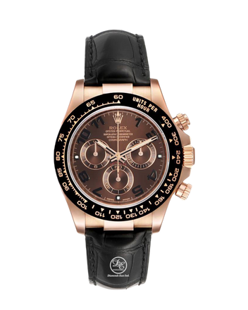 Rolex Daytona Rose Gold 116515 LN Chocolate - Diamonds East Intl.