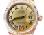 Rolex Lady-Datejust Yellow Gold Champagne Roman and Factory Ruby Dial 179178 Unworn Box and Papers - Diamonds East Intl.