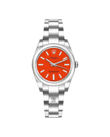 Rolex Oyster Perpetual 31mm 277200 Red Dial Unworn - Diamonds East Intl.