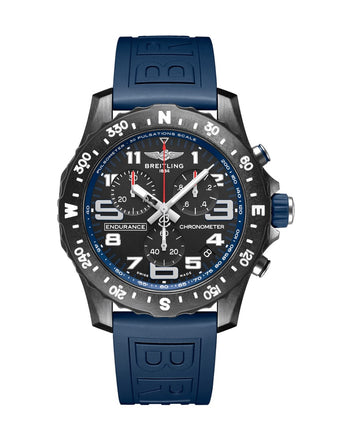 Breitling Endurance Pro X82310 Quartz Chronograph Dark Blue Unworn Box and Papers - Diamonds East Intl.