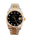Rolex Datejust 31 68273 Stainless and Yellow Gold jubilee Factory Black Diamond Dial PreOwned