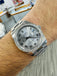 Rolex Datejust 36 116200 Silver Roman Dial with Custom 1.50Ct Diamond Bezel PreOwned