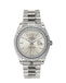 Rolex Day-Date 40 228239 Silver Tuxedo Pre-Owned Box and Papers - Diamonds East Intl.