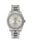 Rolex Day-Date 40 228239 Silver Tuxedo Pre-Owned Box and Papers