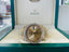 Rolex DayDate 40 228238 Champagne Roman  Dial Custom 3.50ct Natural Diamond Bezel Box and Paper PreOwned - Diamonds East Intl.