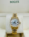 Rolex Lady-Datejust 26 President 179178  Yellow 18k Gold Factory Diamond Mother Of Pearl Dial - Diamonds East Intl.