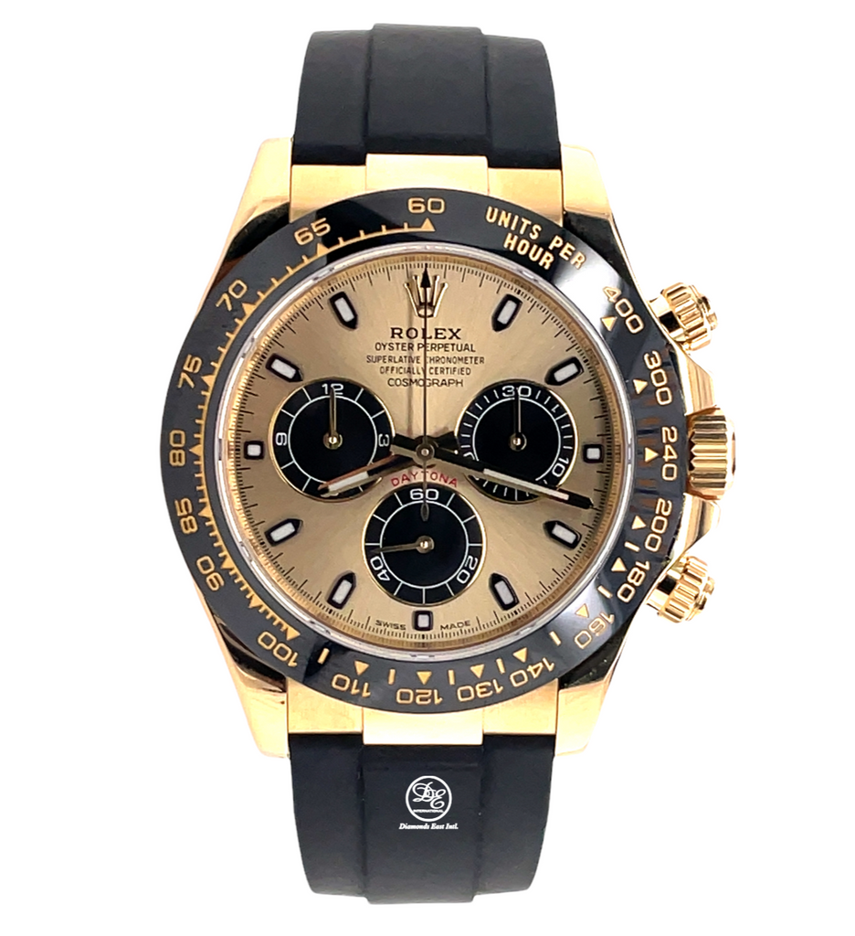 Rolex Oyster Perpetual Cosmograph Daytona 116518 LN CHPSRS Box and Papers  PreOwned - Diamonds East Intl.