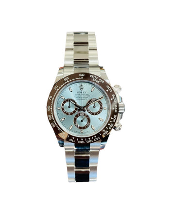 Rolex Platinum Daytona Ice Blue 1 16506 Box and Papers Unworn 2022 - Diamonds East Intl.