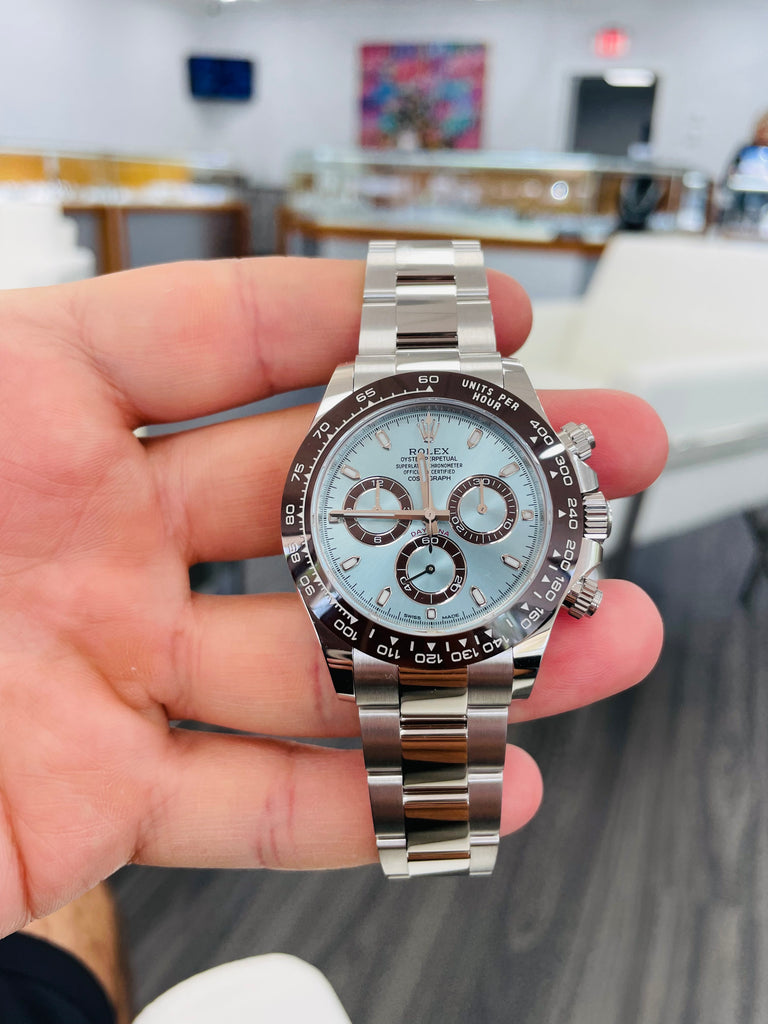 Daytona platinum watch Clearance