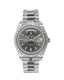 Rolex President Day-Date 40MM 228239 Grey Rhodium Tuxedo Dial PreOwned Box and Papers