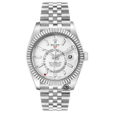 Rolex Sky-Dweller White Jubilee Bracelet 326934 2021 Box and Papers  Unworn - Diamonds East Intl.