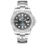 Rolex Yacht Master Dark Rhodium Dial Platinum Bezel Steel on Bracelet 116622 MINT