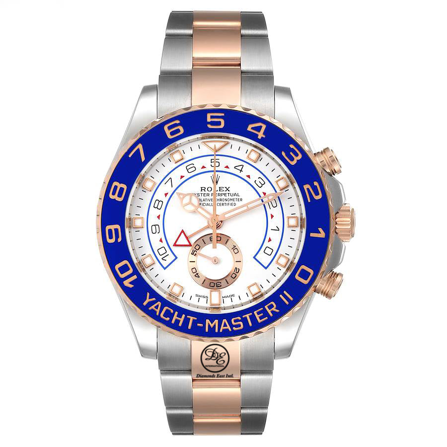 2021 Rolex Yacht-Master Stainless Steel Rose Gold Men's Watch For