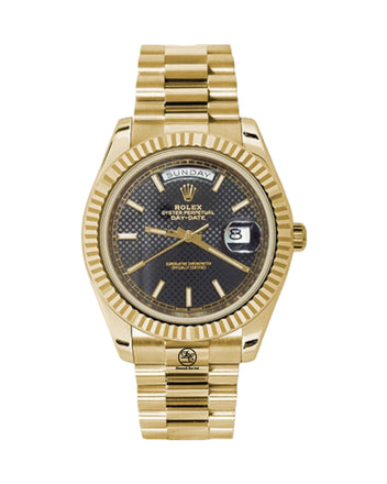 Rolex Oyster Perpetual Day-Date 40 228238 BLKDP  (Unworn) - Diamonds East Intl.