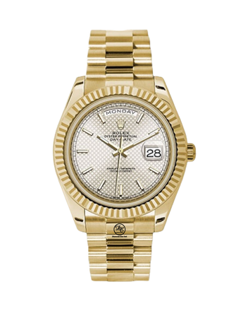 Rolex Oyster Perpetual Day-Date 40 228238 SLVSP (Unworn) - Diamonds East Intl.
