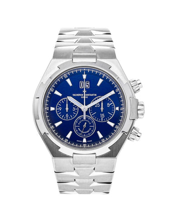 Vacheron Constantin Overseas Blue Dial Chronograph 49150/B01A-9745 PreOwned Mint Condition - Diamonds East Intl.