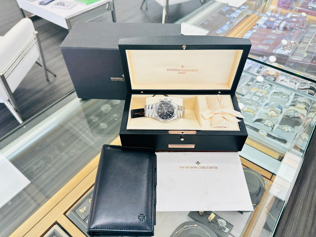 Vacheron Constantin Overseas Chronograph 49150/B PreOwned B/P - Diamonds East Intl.