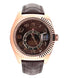 Rolex Sky-Dweller 326135 18K Rose Gold Chocolate Dial MINT