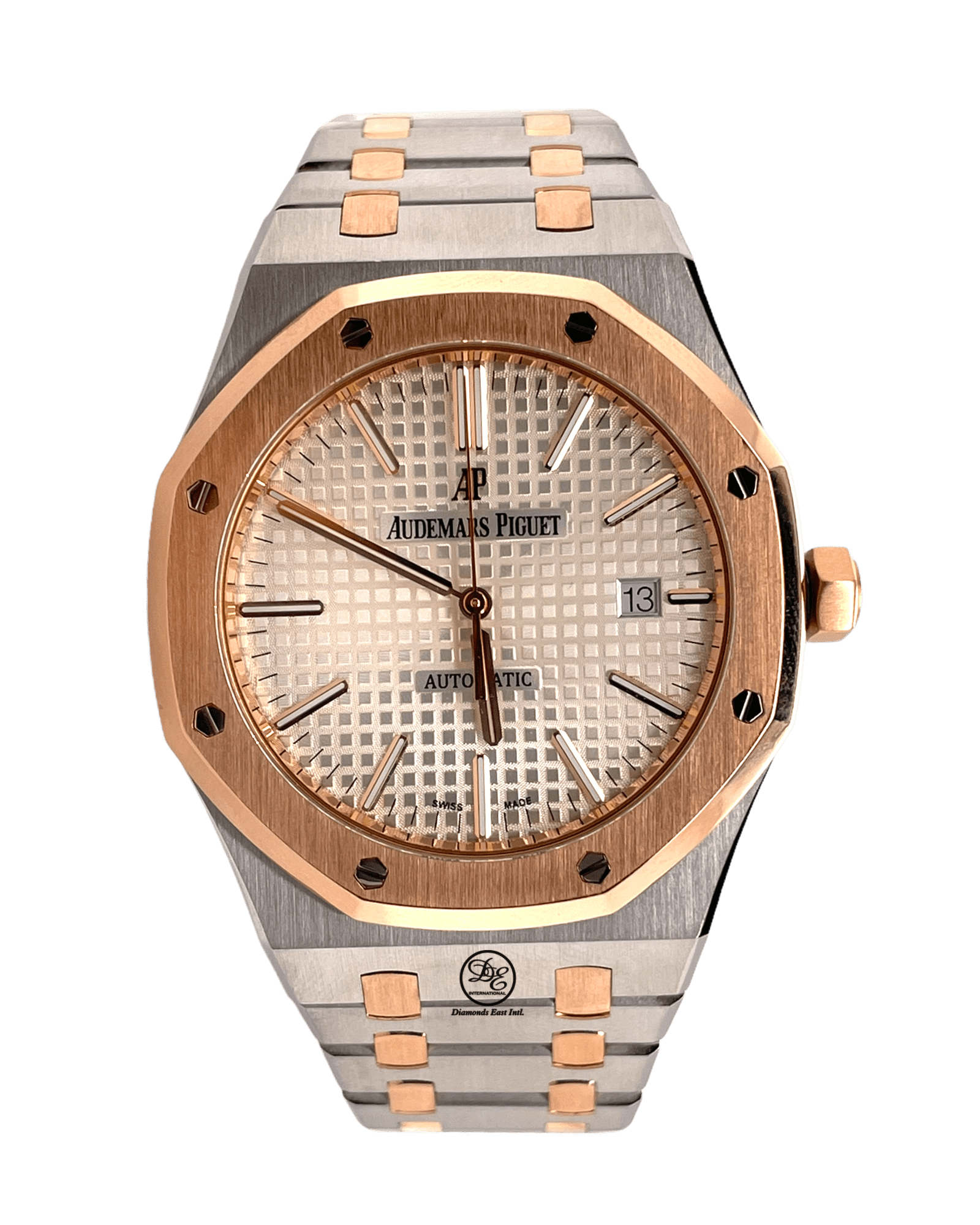 Audemars Piguet Royal Oak 15400SR.OO.1220SR.01 Two Tone 18k Rose