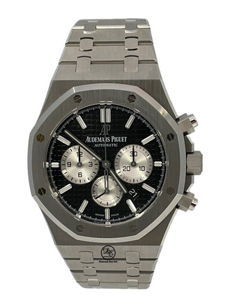 Audemars Piguet Royal Oak 26331st.oo.1220st.02 Black Chronograph 41mm BOX/PAPERS UNWORN - Diamonds East Intl.