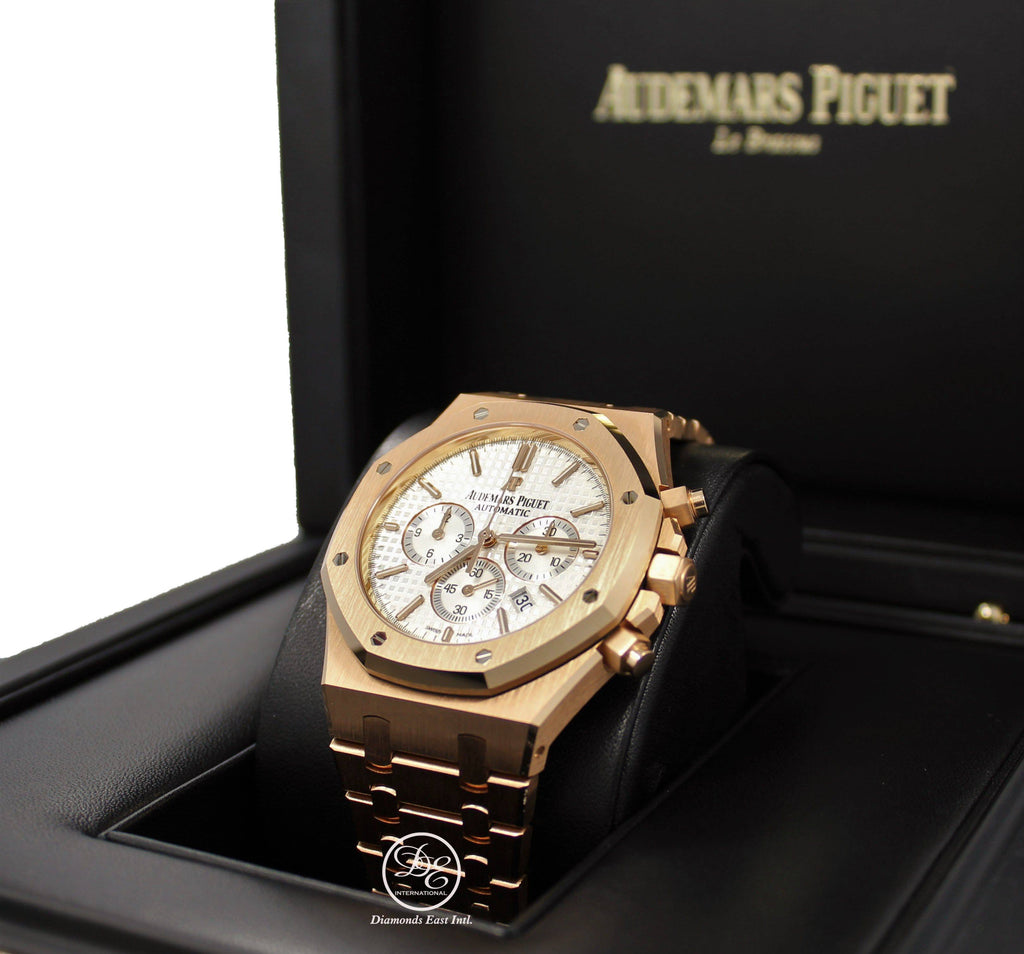 Audemars Piguet Royal Oak Chocolate Dial Men's 18K Rose Gold Watch  26331OR.OO.1220OR.02 842047110355 - Watches, Royal Oak - Jomashop