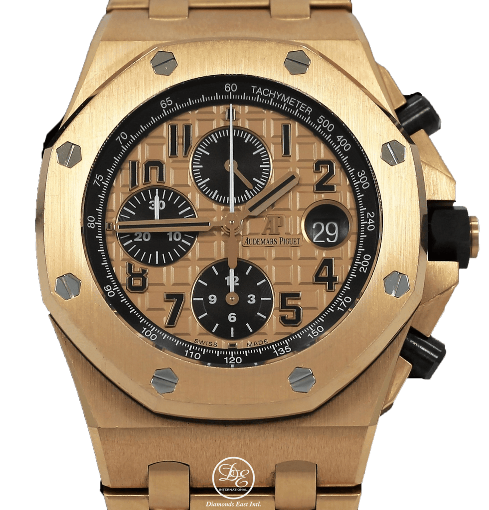 Audemars rose gold offshore best sale