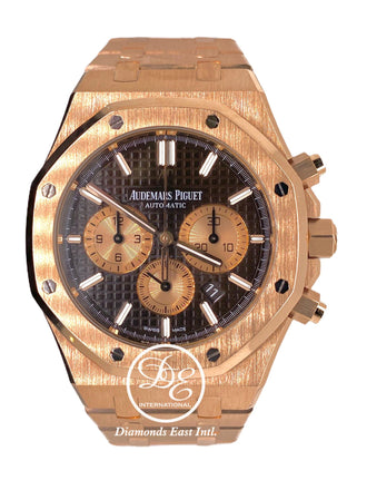 Audemars Piguet Royal Oak Chronograph Chocolate 26331OR.OO.1220OR.02 - Diamonds East Intl.