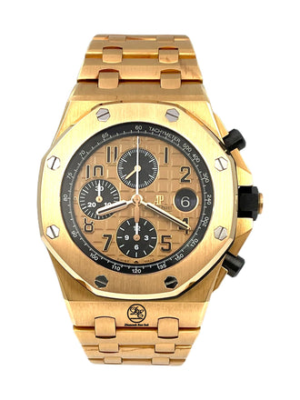 Audemars Piguet Royal Oak Offshore 42mm 18K Rose Gold 26470OR.OO.1000OR.01 BOX/PAPERS - Diamonds East Intl.