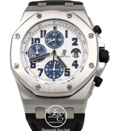 Audemars Piguet Royal Oak Offshore Navy 42mm 26170ST.OO.D305CR.01 MINT - Diamonds East Intl.