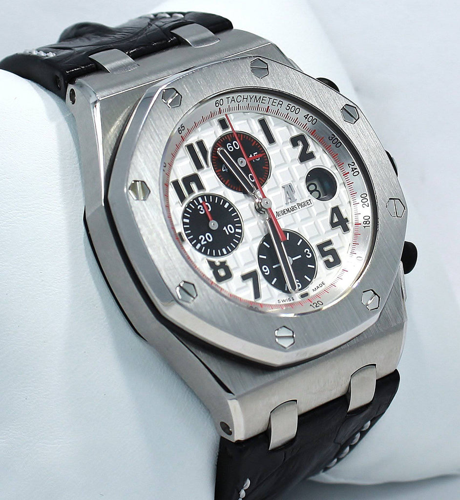 Audemars Piguet Royal Oak Offshore PANDA Dial 42mm Chrono 26170ST.OO.D101CR.02 BOX/PAPERS - Diamonds East Intl.