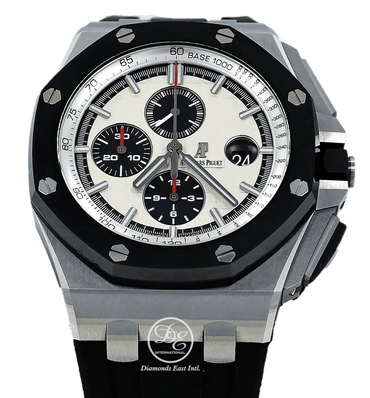 Audemars Piguet Royal Oak Offshore Silver Dial Chronograph 26400SO.OO.A002CA.01 BOX/PAPERS - Diamonds East Intl.