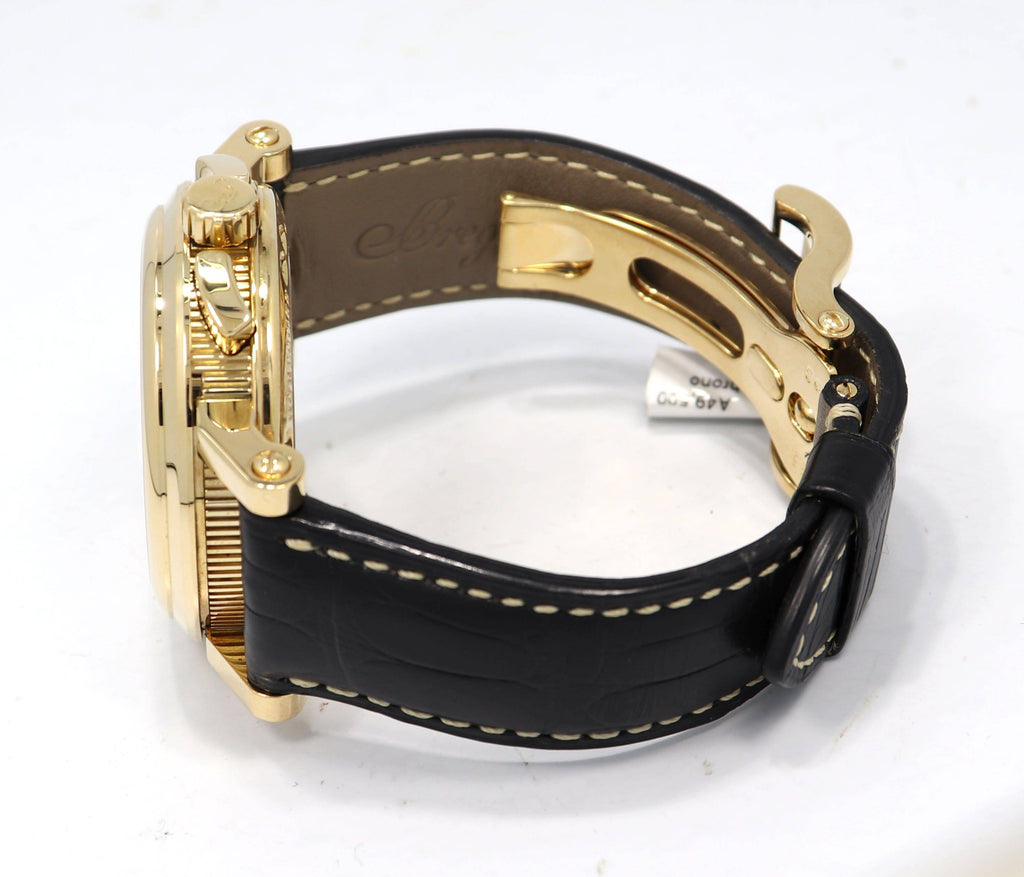 Breguet Marine 5827BA 18K Yellow Gold Chronograph 42mm Watch Mint Condition - Diamonds East Intl.
