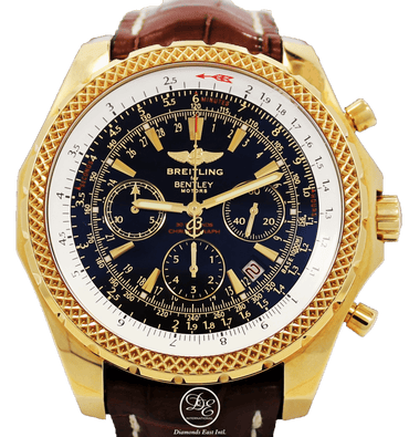 Breitling For Bentley Motors K25362 18K Yellow Gold SPECIAL EDITION Chronograph - Diamonds East Intl.