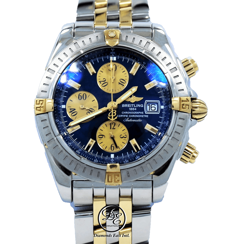 BREITLING Chronomat Evolution B13356 Black Dial Chronograph 43mm