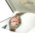 CARTIER BALLON BLEU W6920033 36mm 18K Rose Gold / SS Factory Pink MOP Dial Automatic - Diamonds East Intl.