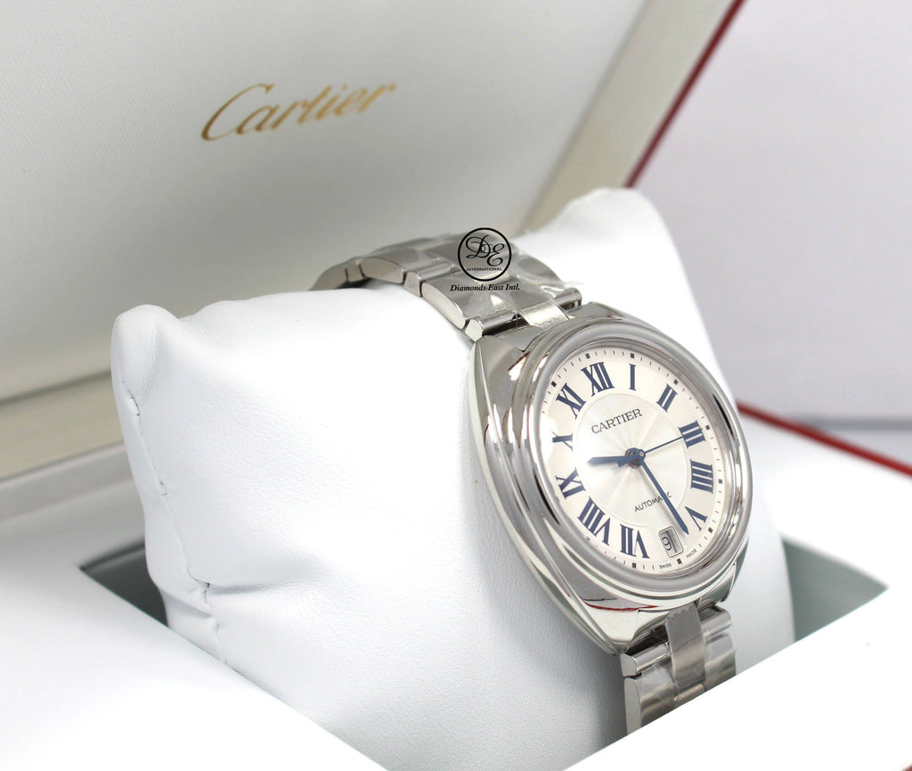 Cartier ClÉ De Cartier WSCL0006 35mm Stainless Steel Automatic Watch UNWORN - Diamonds East Intl.