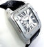 CARTIER SANTOS 100 LARGE 2656 W20073X8 ON A LEATHER BAND AUTOMATIC
