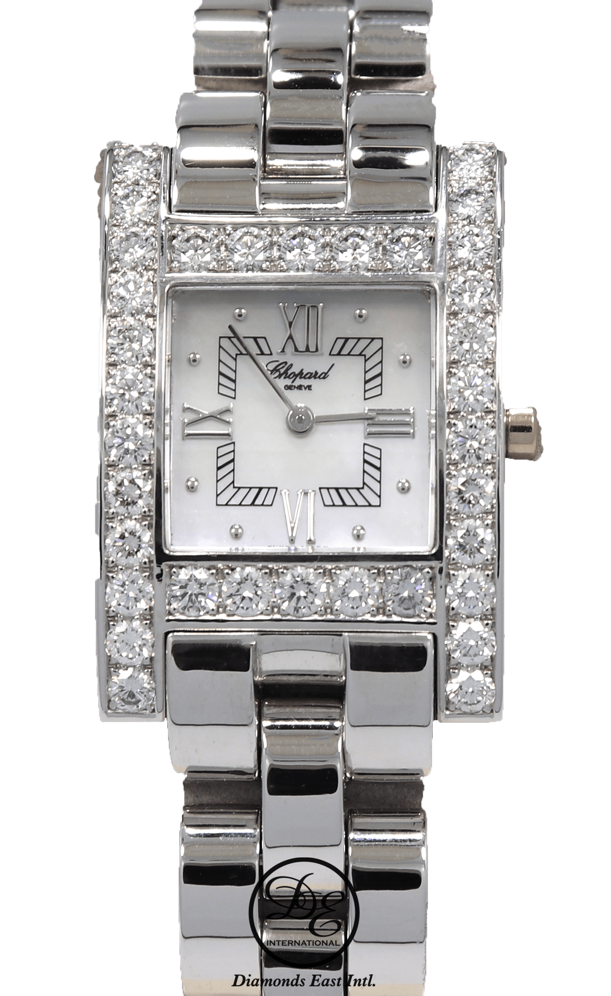 Chopard ladies diamond discount watch