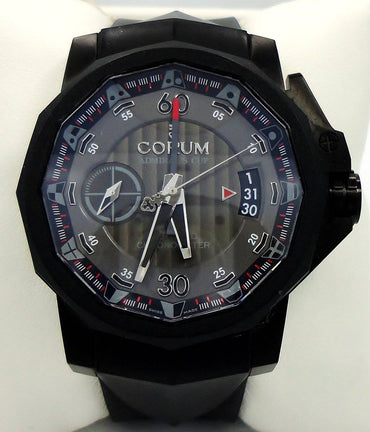 CORUM ADMIRAL'S CUP CHRONOGRAPH CENTRO MONO-PUSHER SUPER LIMITED 961.101.94.F371.AN12 - Diamonds East Intl.