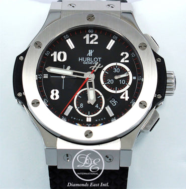 Hublot Big Bang 301.SX.130.RX 44mm Chronograph Black Dial Watch BOX/PAPERS - Diamonds East Intl.