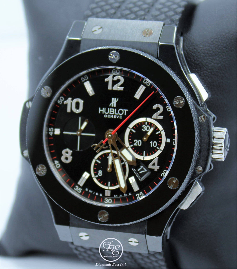 Hublot Big Bang Black Magic 301.cx.130.rx Chronograph Black Ceramic BOX/PAPERS - Diamonds East Intl.