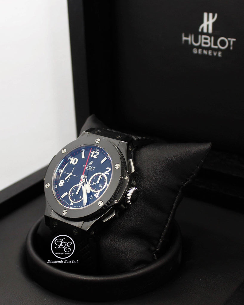 Hublot Big Bang Black Magic 301.cx.130.rx Chronograph Black Ceramic BOX/PAPERS - Diamonds East Intl.