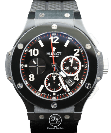 Hublot Big Bang Black Magic 301.cx.130.rx Chronograph Black Ceramic BOX/PAPERS - Diamonds East Intl.