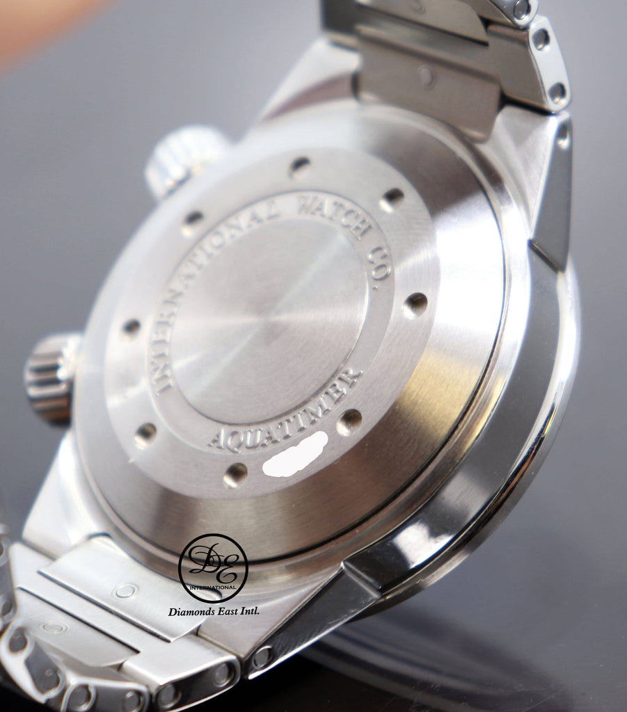 IWC Aquatimer IW354805 Steel Black Dial 42mm Automatic Mens Watch MINT CONDITION - Diamonds East Intl.