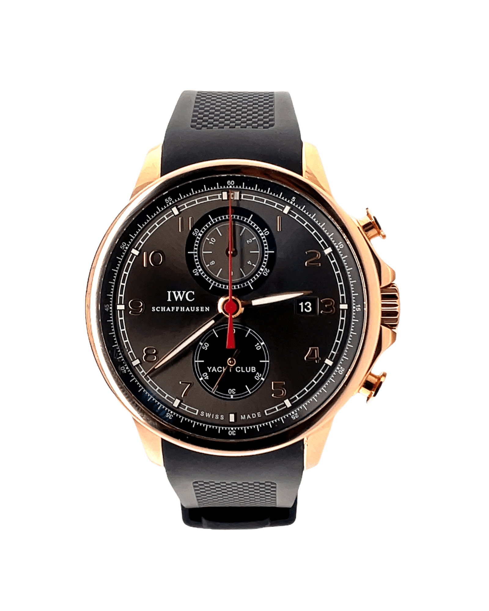 Iwc portuguese yacht top club rose gold