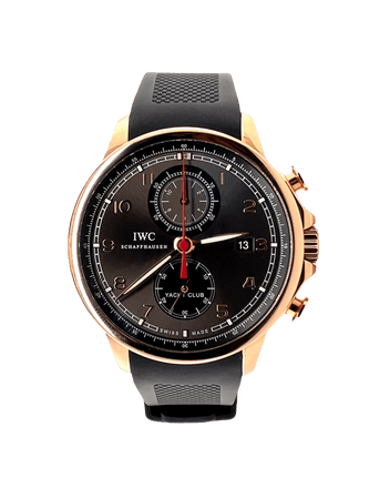 IWC Portuguese Yacht Club 18k Rose Gold Chronograph 45mm IW390202 Mint 
