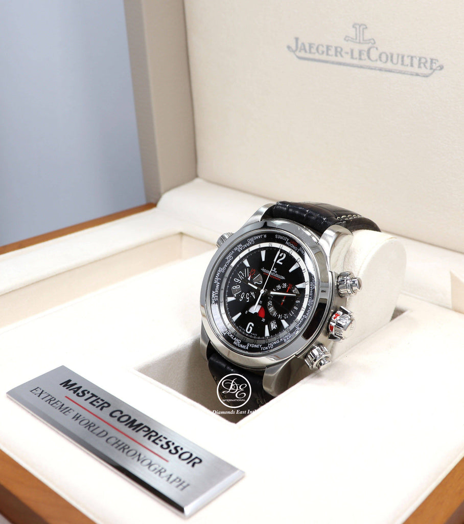 JAEGER-LECOULTRE Master Compressor Extreme World GMT Chronograph Q1768470 150.8.22 Automatic Box/Papers - Diamonds East Intl.