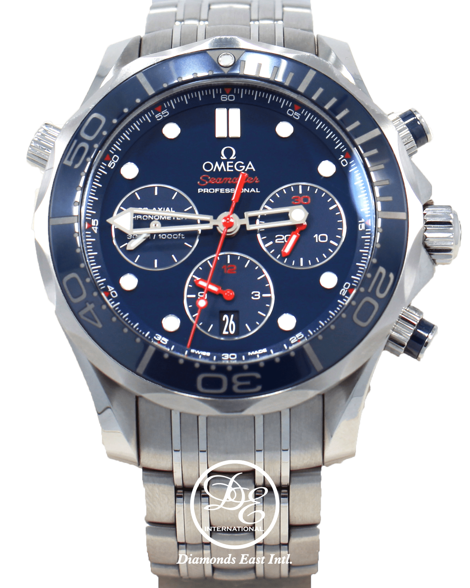Omega seamaster 2018 blue best sale
